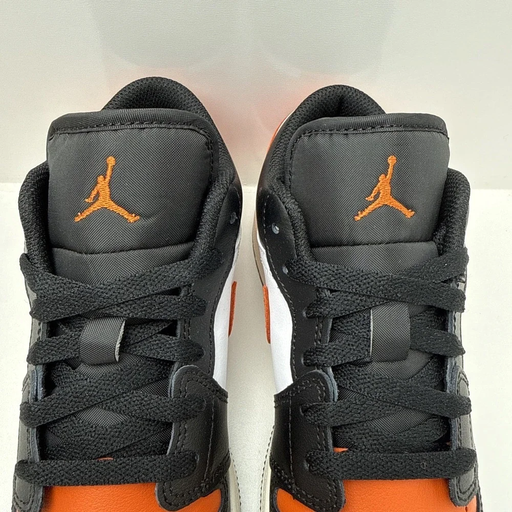 Nike Air Jordan 1 Low Shattered Backboard GS Youth Size 5 Black/White‎
